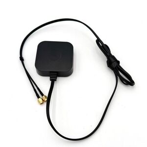 Dell External WiFi Antenna 0GJRH7 A00 Magnetic Base Dual SMA Connectors Black